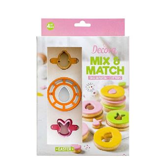 Picture of EASTER MIX AND MATCH COOKIE SET X 4 PCS